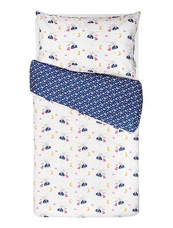 Sevira kids | parure de lit réversible en coton fairy flore