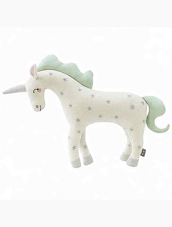 Sevira kids | peluche licorne en coton tricoté