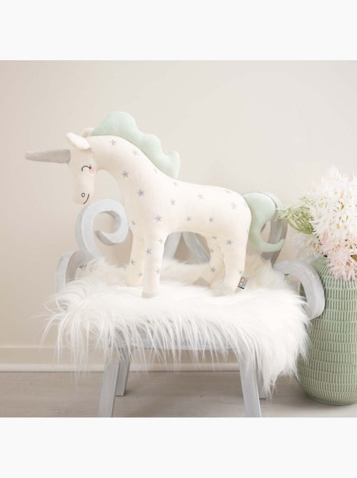 Sevira kids | peluche licorne en coton tricoté - Kiabi Sevira kids | peluche licorne en coton tricoté - Kiabi