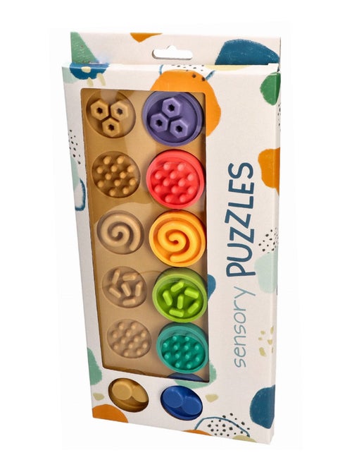 Sevira kids | puzzle sensoriel montessori xl – formes tactiles à associer - Kiabi Sevira kids | puzzle sensoriel montessori xl – formes tactiles à associer - Kiabi