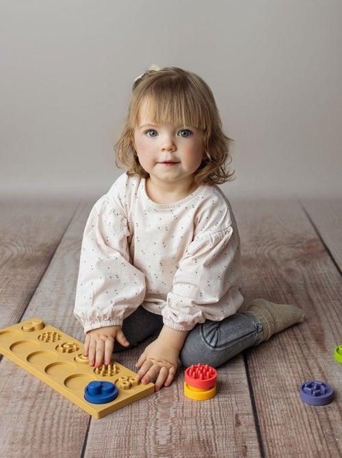 Sevira kids | puzzle sensoriel montessori xl – formes tactiles à associer - Kiabi Sevira kids | puzzle sensoriel montessori xl – formes tactiles à associer - Kiabi