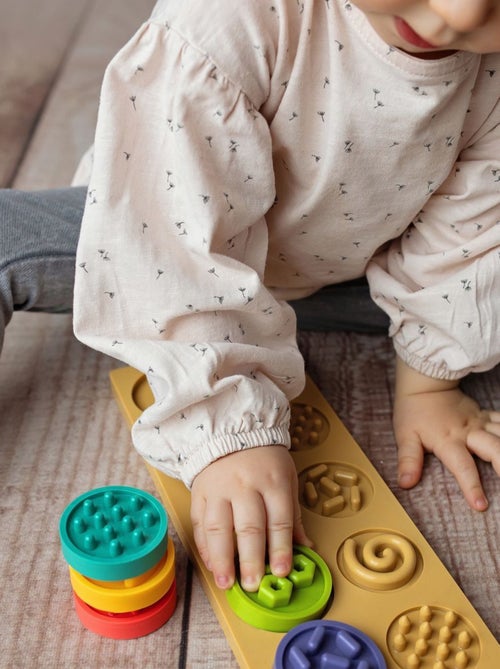 Sevira kids | puzzle sensoriel montessori xl – formes tactiles à associer - Kiabi Sevira kids | puzzle sensoriel montessori xl – formes tactiles à associer - Kiabi