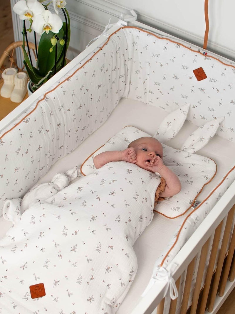 Sevira kids | set housse de matelas à langer + tapis de change melody Blanc - Kiabi