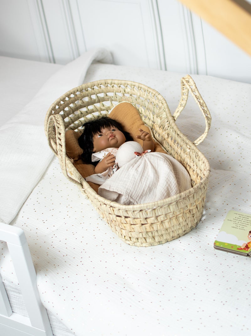 Sevira kids | sevira kids | jouet couffin poupée 60cm en fibres naturelles Beige - Kiabi