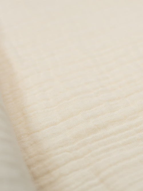 Sevira kids | taie de coussin modulable avec liens à nouer en gaze de coton - Kiabi