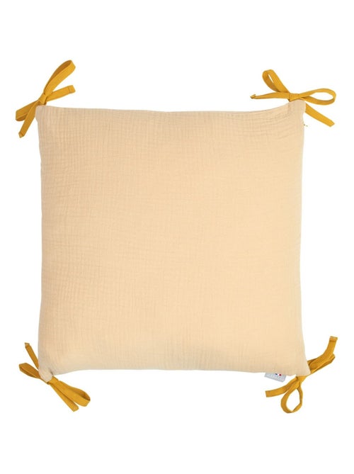 Sevira kids | taie de coussin modulable avec liens à nouer en gaze de coton - Kiabi