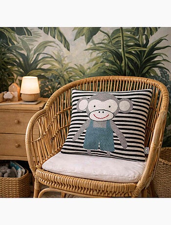 Sevira kids | taie de coussin singe