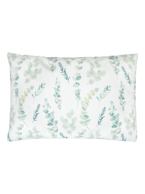 Sevira kids | taie d'oreiller en coton réversible eucalyptus - Kiabi