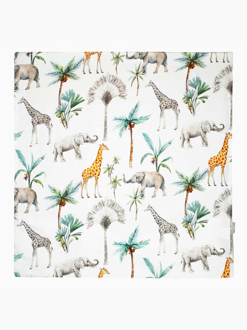 Sevira kids | taie d'oreiller en coton réversible safari - Kiabi