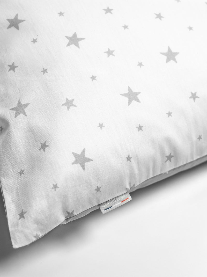 Sevira kids | taie d'oreiller en coton réversible stella Blanc - Kiabi