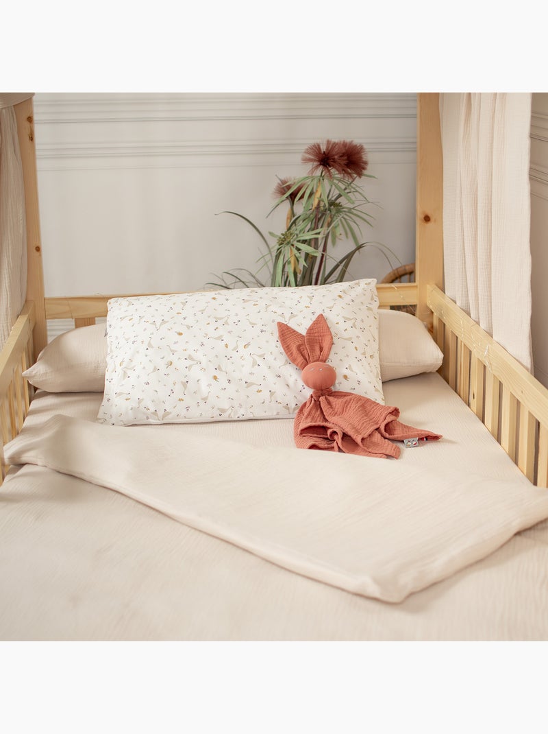 Sevira kids | taie d'oreiller en coton sidonia Beige - Kiabi