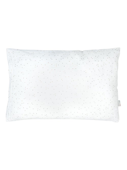 Sevira kids | taie d'oreiller en gaze de coton jeanne - Kiabi Sevira kids | taie d'oreiller en gaze de coton jeanne - Kiabi