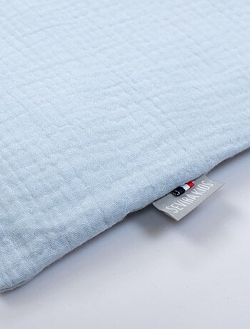 Sevira kids | taie d'oreiller en gaze de coton jeanne