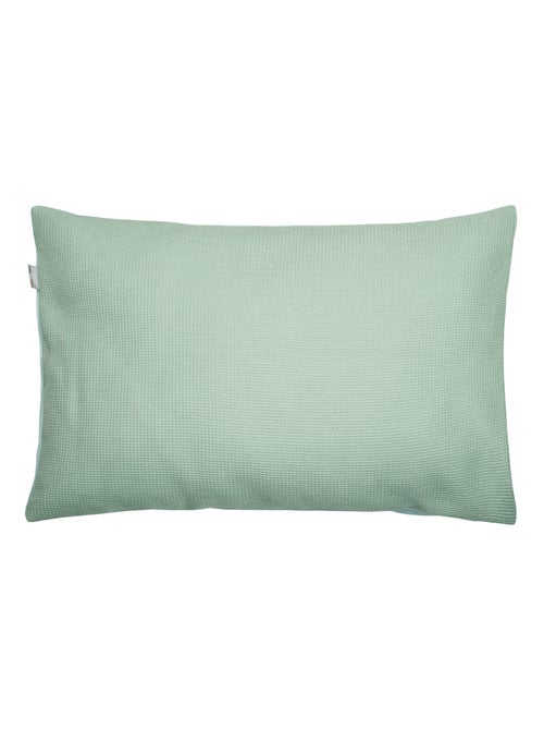 Sevira kids | taie d'oreiller unie en coton nid d'abeille - Kiabi
