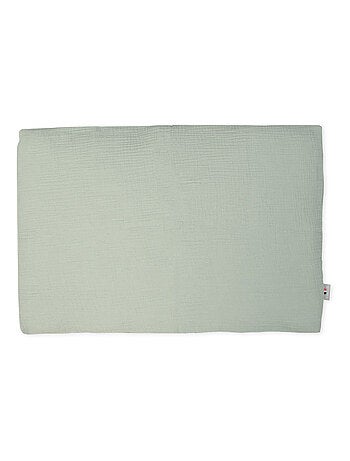 Sevira kids | taie d'oreiller unie en double gaze de coton