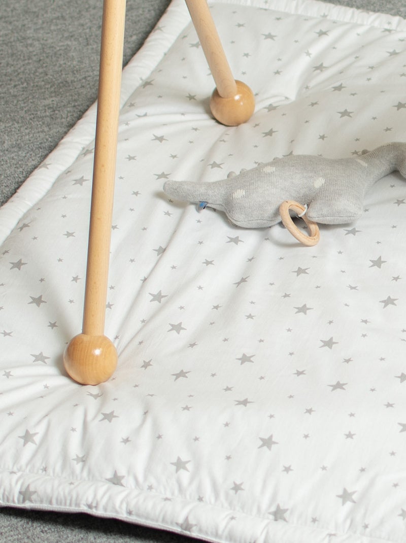Sevira kids | tapis de parc tapis d'éveil réversible stella Blanc - Kiabi