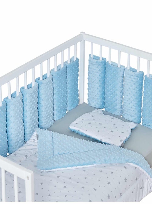 Sevira kids | tour de lit modulable 10 pièces extra doux minky - Kiabi Sevira kids | tour de lit modulable 10 pièces extra doux minky - Kiabi