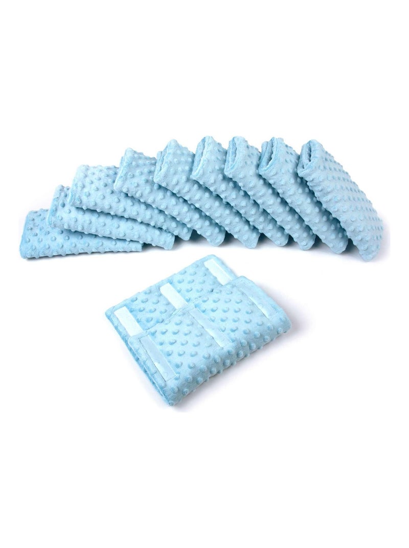 Sevira kids | tour de lit modulable 10 pièces extra doux minky Bleu - Kiabi