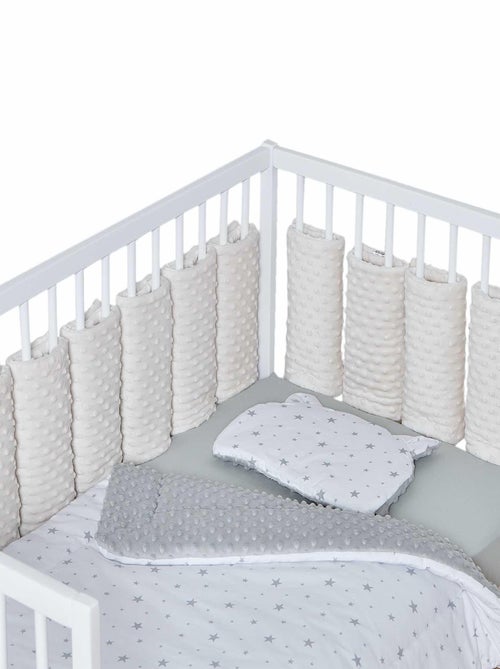 Sevira kids | tour de lit modulable 10 pièces extra doux minky - Kiabi Sevira kids | tour de lit modulable 10 pièces extra doux minky - Kiabi