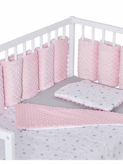Sevira kids | tour de lit modulable 10 pièces extra doux minky - Kiabi Sevira kids | tour de lit modulable 10 pièces extra doux minky - Kiabi