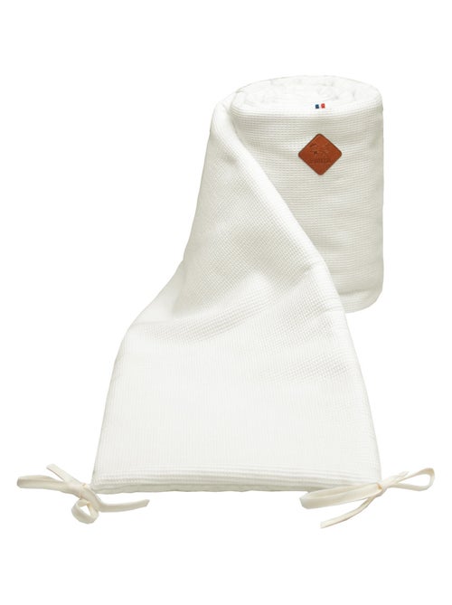 Sevira kids | tour de lit universel en gaze de coton nid d'abeille - Kiabi