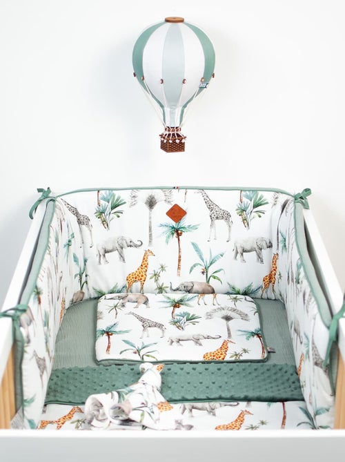Sevira kids | tour de lit universel en gaze de coton safari - Kiabi