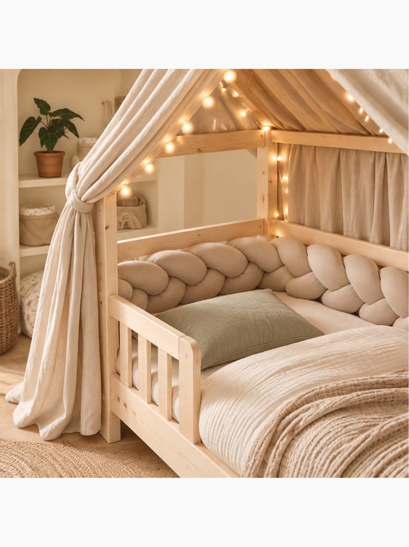 Sevira kids | tresse décorative 3 brins tendance Beige - Kiabi