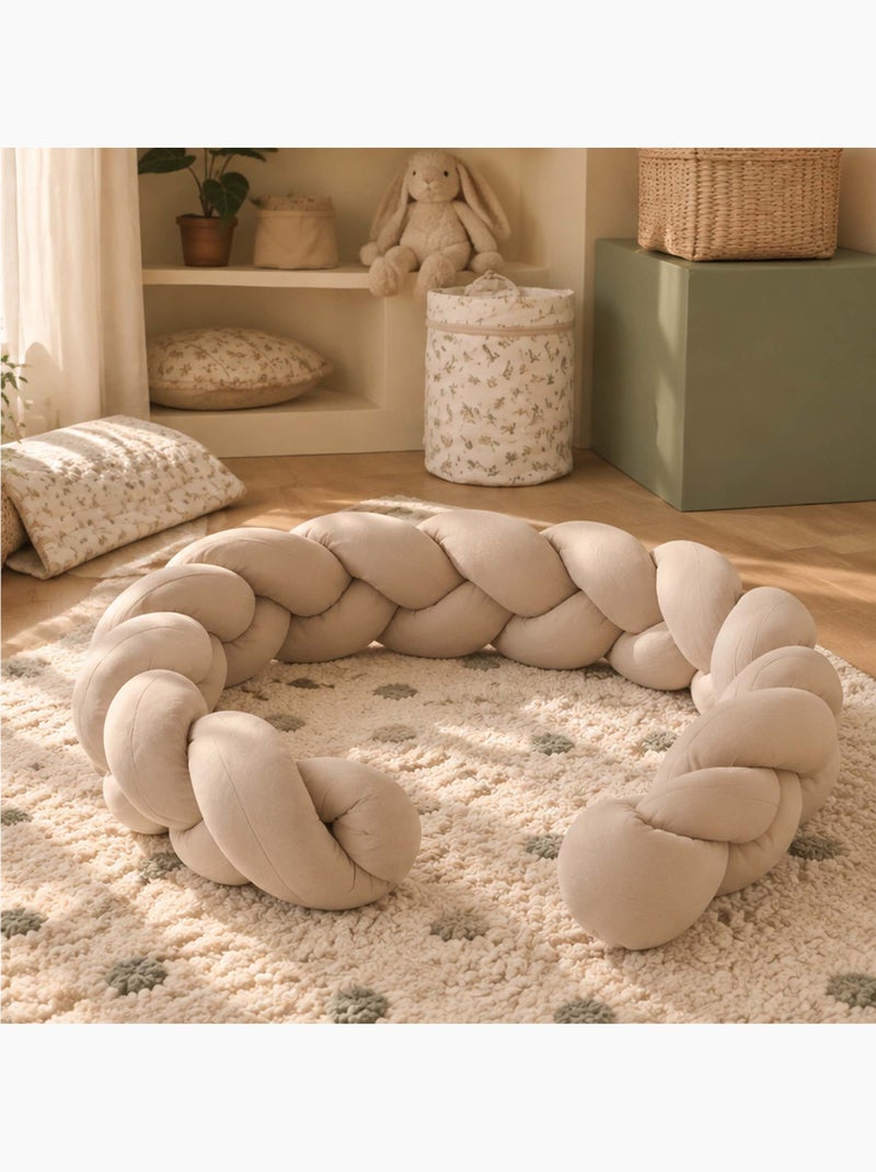 Sevira kids | tresse décorative 3 brins tendance Beige - Kiabi