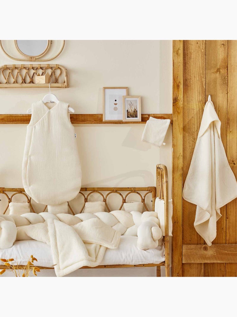 Sevira kids | tresse décorative 3 brins tendance Ecru - Kiabi