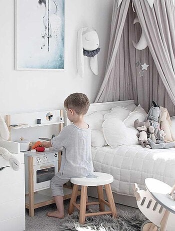 Sevira kids | trophée mural lapin prince en velours – décoration chambre bébé enfant