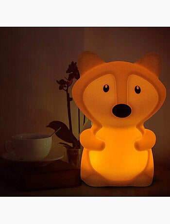 Sevira kids | veilleuse lumineuse avec télécommande renard