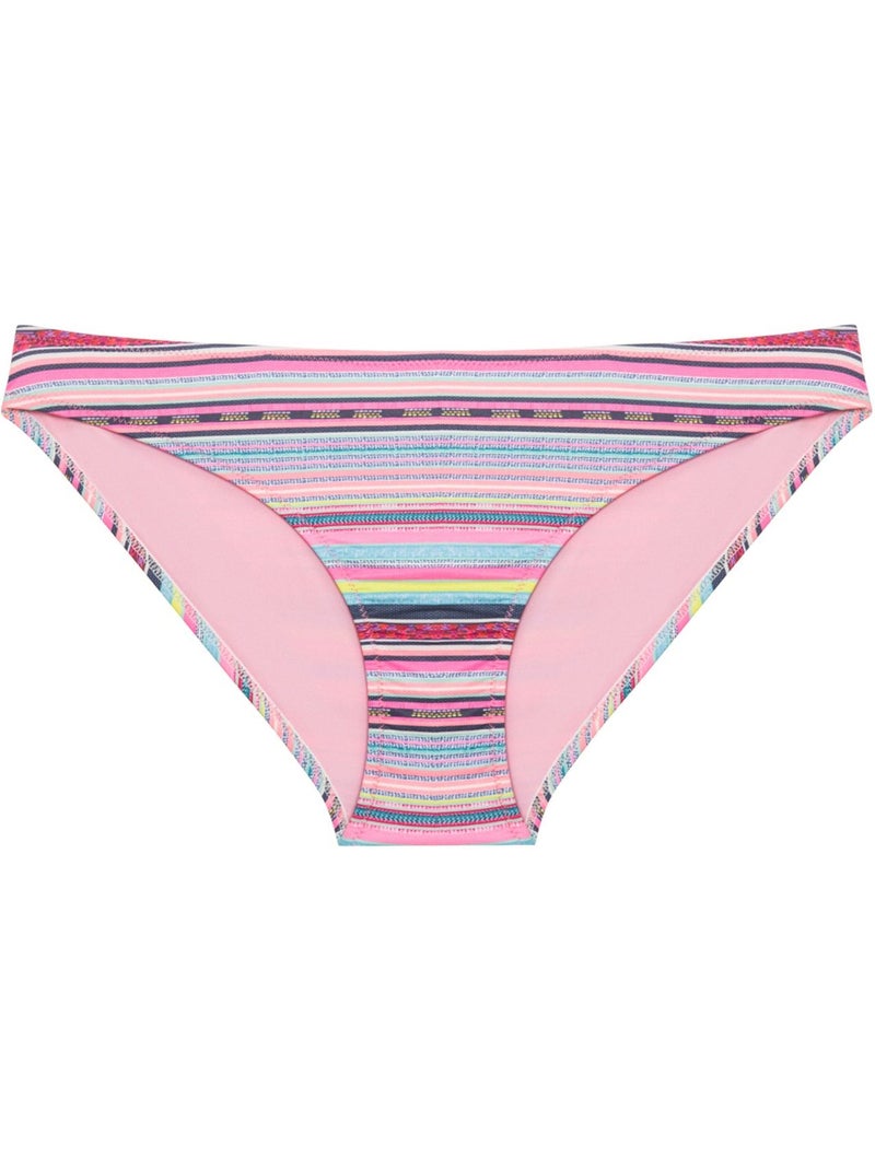 Shambala slip bikinibroekje penti Roze/Blauw/Groen - Kiabi