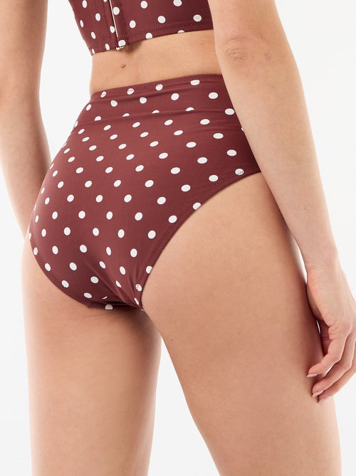 Shapewear bikinibroekje met hoge taille - Kiabi