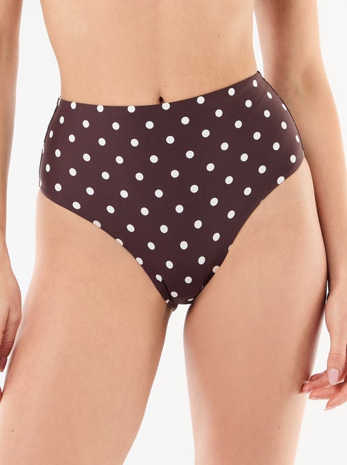 Shapewear bikinibroekje met hoge taille - Kiabi