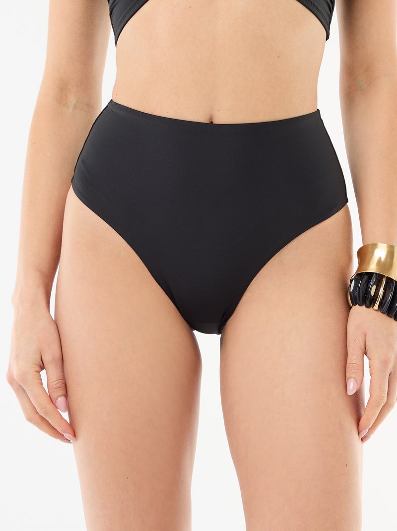 Shapewear bikinibroekje met hoge taille Zwart - Kiabi