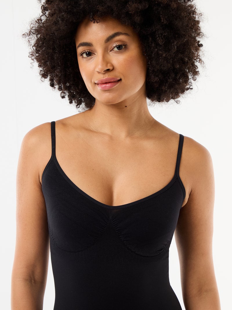 Shapewearbody met corrigerend effect Zwart - Kiabi