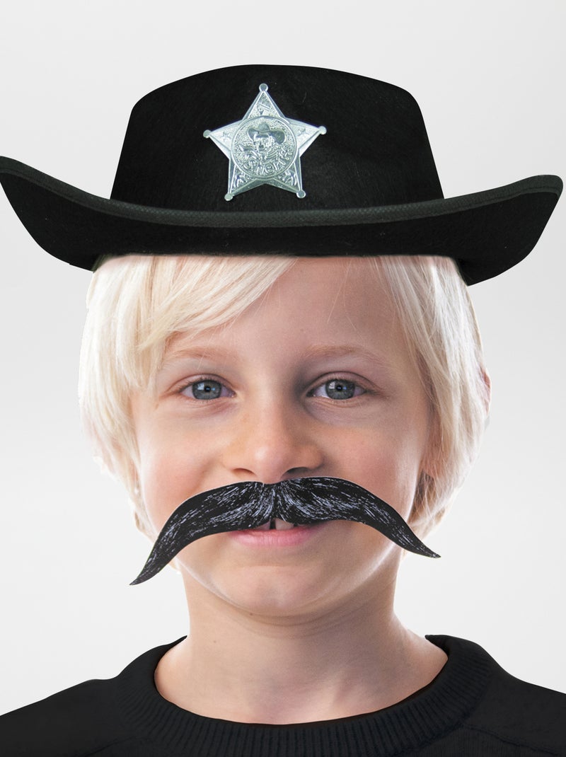 Sheriffhoed zwart - Kiabi