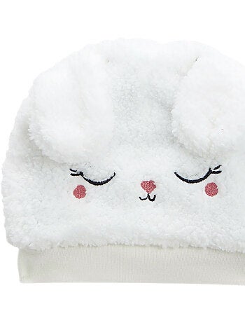 Sherpa babymutsje + alaska wanten