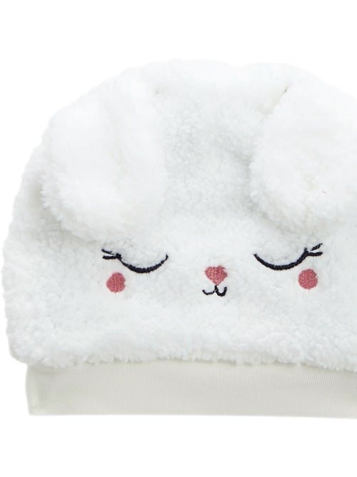 Sherpa babymutsje + Alaska wanten - Kiabi