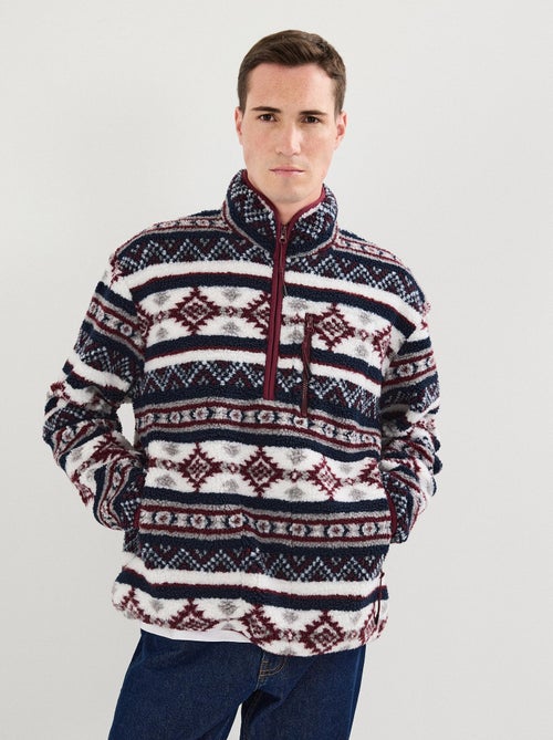 Sherpa-trui met rits, MO Fashion - Kiabi