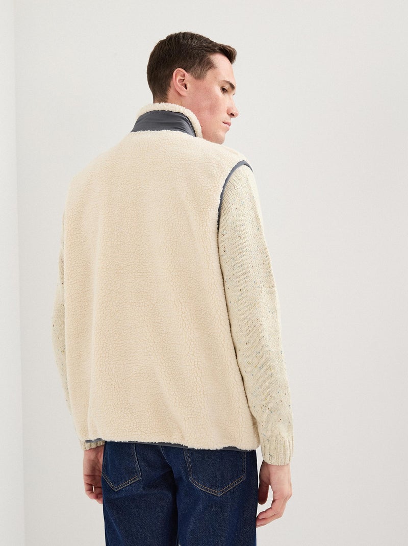 Sherpa-vest, MO Fashion Beige - Kiabi