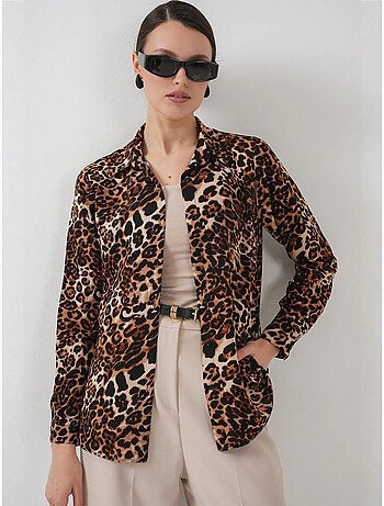 Shirt met print en lange mouwen bdart