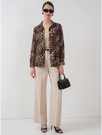Shirt met print en lange mouwen bdart