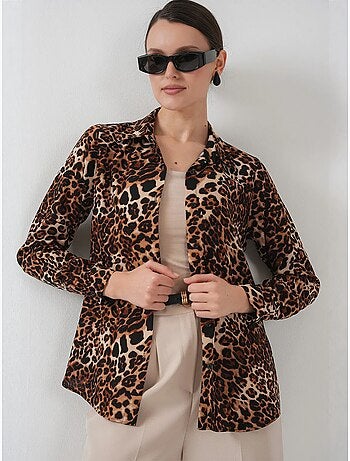Shirt met print en lange mouwen bdart