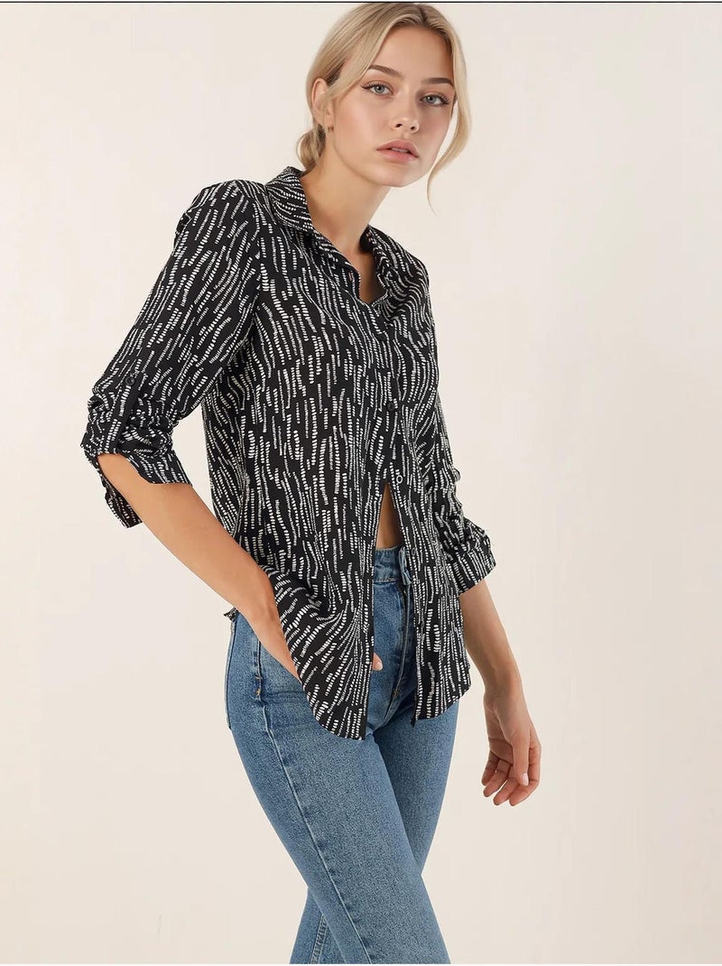 Shirt met print en lange mouwen bdart Grijs - Kiabi