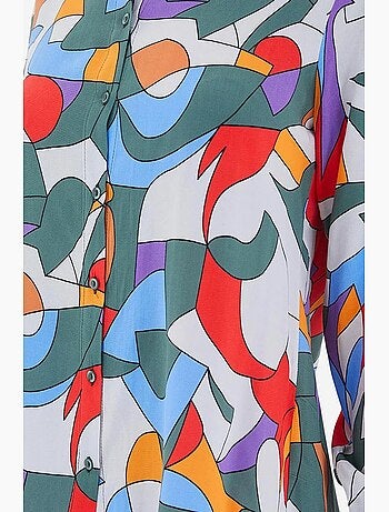 Shirt met print en lange mouwen bdart