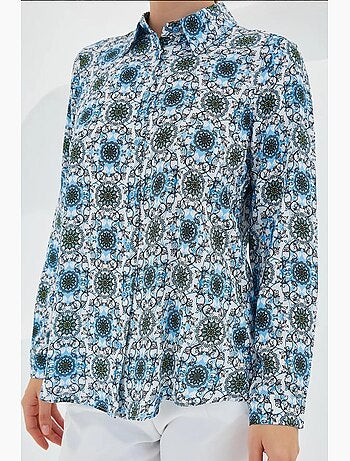 Shirt met print en lange mouwen bdart