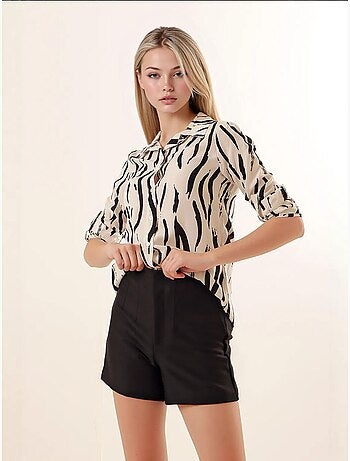 Shirt met print en lange mouwen bdart