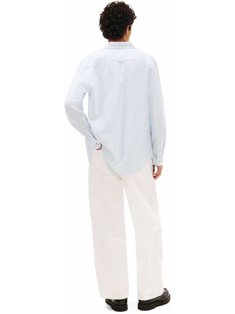 Shirt om aan te trekken - Tommy Hilfiger Blauw - Kiabi