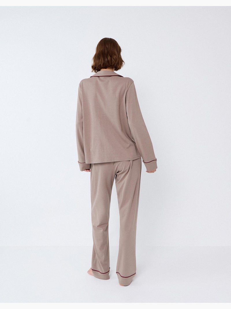 Shirt pyjama, mo fashion Grijs - Kiabi